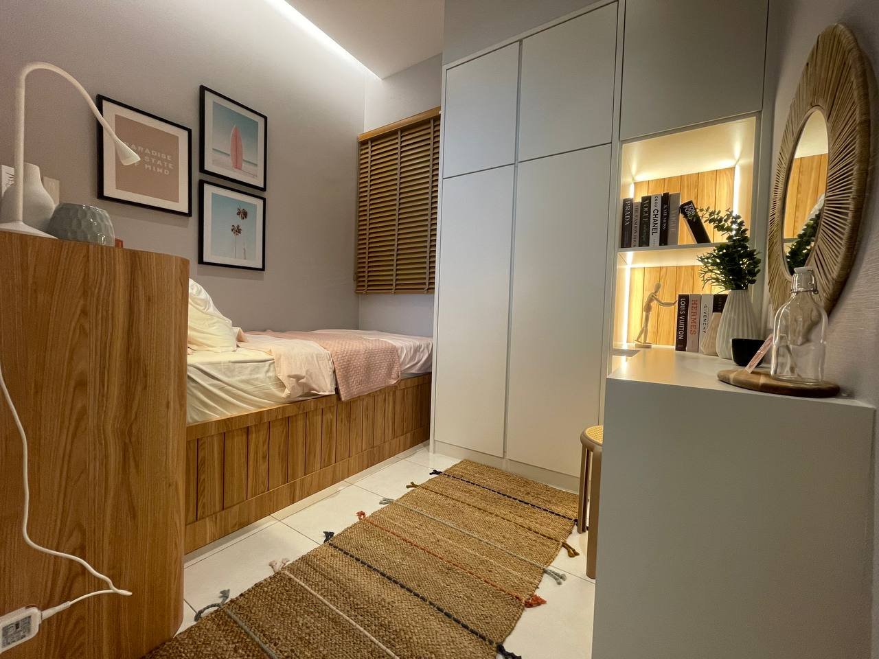 Maldives Residences show unit bedroom 3 / study